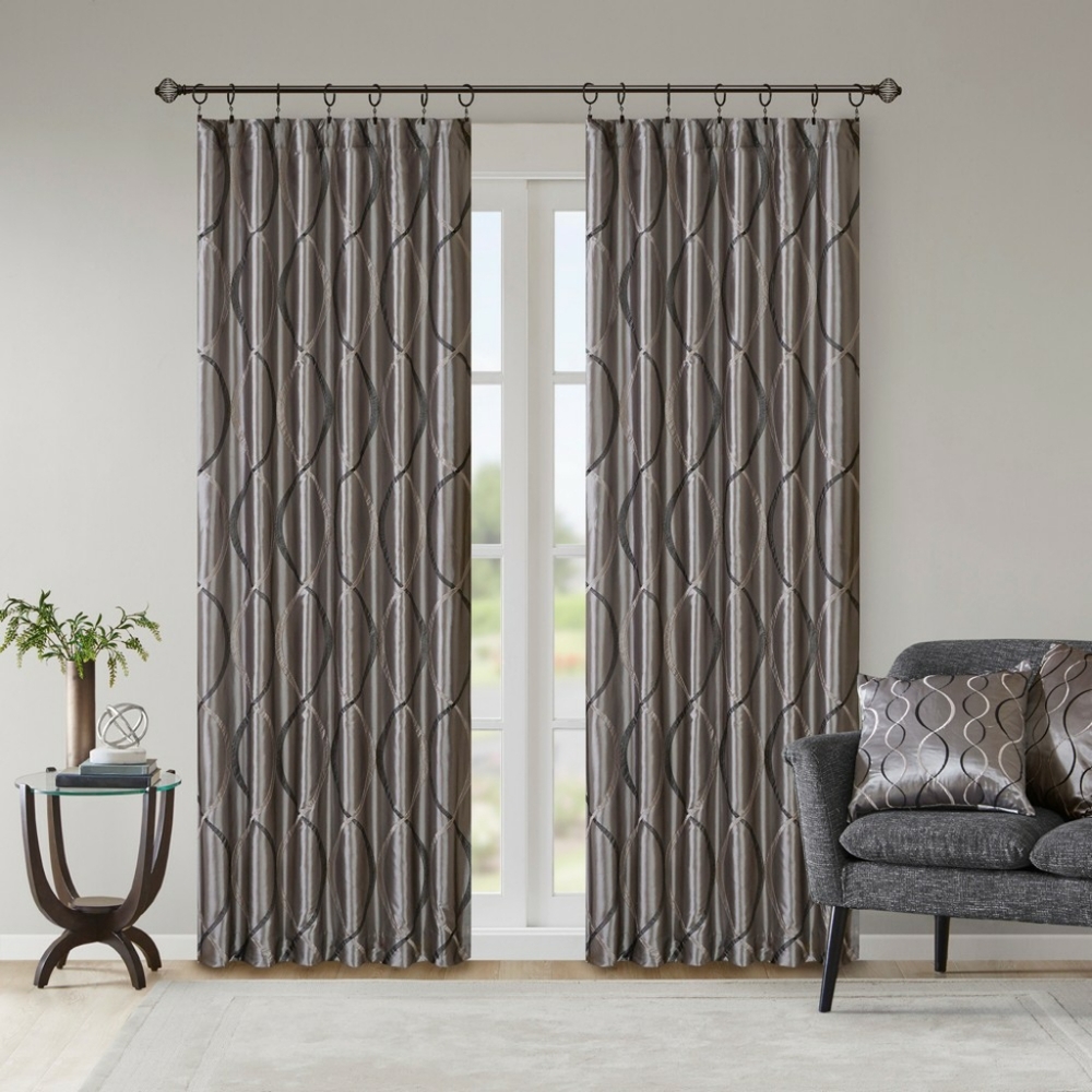 🆕️ Madison Park Serendipity Window Panel Charcoal